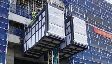 兰州升降机在建筑工地的作用不可小觑！