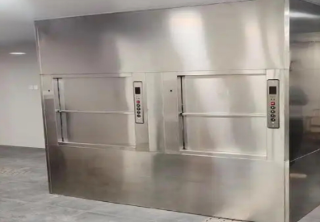 兰州传菜电梯上有没有防止中间被打开的开关设置？